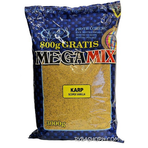 Bild von Lorpio Megamix 3kg, Kapr Scopex-Vanilka