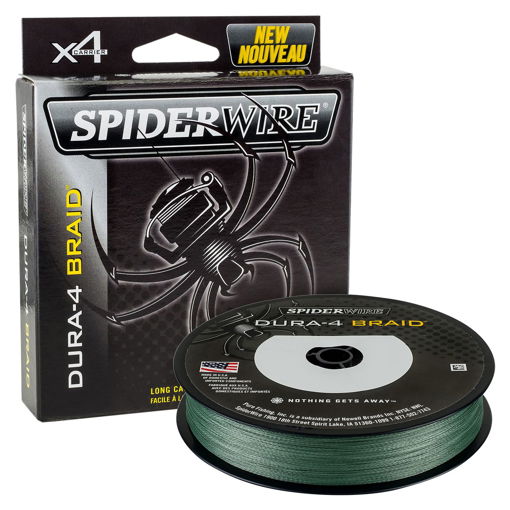 Bild von SpiderWire Dura 4 Moss Green 150m 0.12mm 10.5kg