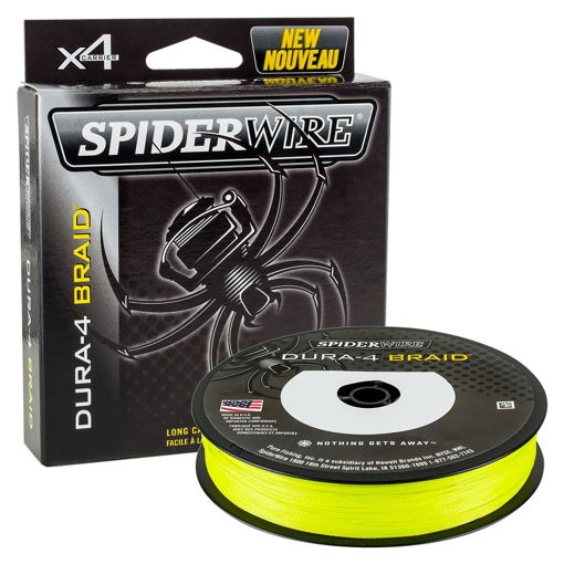 Image sur SpiderWire Dura 4 Hi-Vis Yellow 150m 0.20mm 17.0kg