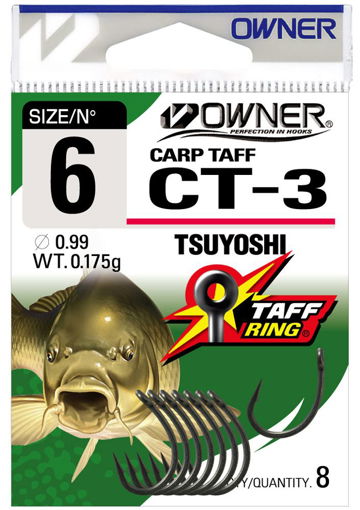 Image sur Owner CT-3 Carp Taff Tsuyoshi, vel.6 (8ks)