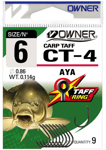 Image sur Owner CT-4 Carp Taff Aya, vel.6 (9ks)