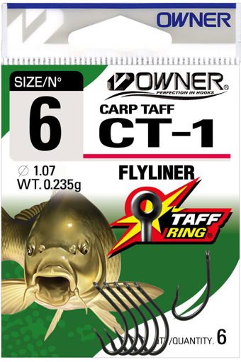 Image sur Owner CT-1 Carp Taff Flyliner, vel.2 (5ks)