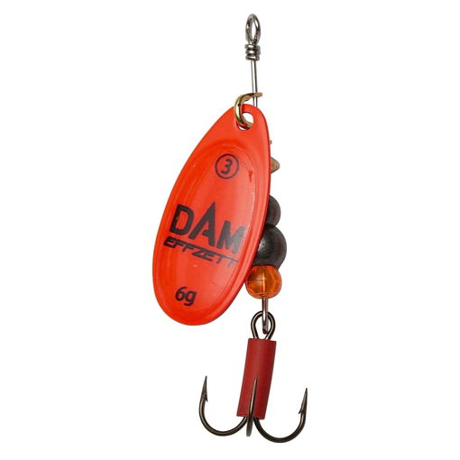 Image sur DAM EFFZETT Fluo Spinner Red, #1 3g