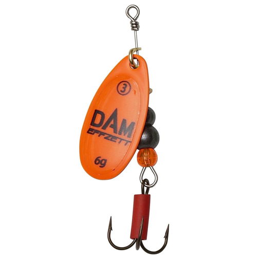 Image sur DAM EFFZETT Fluo Spinner Orange, #2 4g