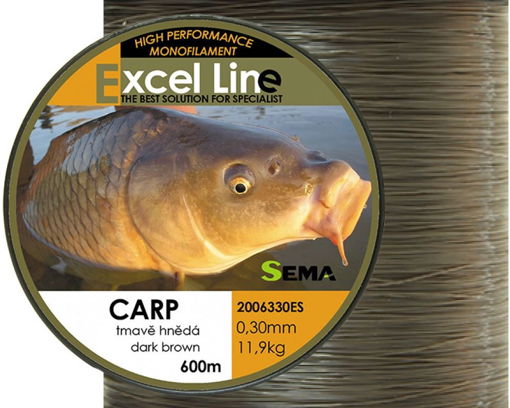 Image sur Sema Excel Line Carp 600m, 0.25mm 8.40kg