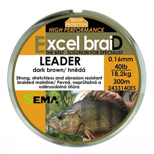 Picture of Šňůra Excel braiD Leader 600m, 0.33mm 68.2kg