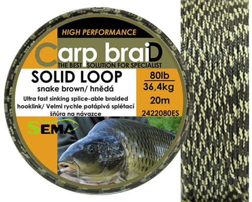 Bild von Sema Carp braiD Solid Loop 10m, 40lbs/18.2kg