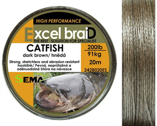 Bild von Sema Excel braiD Catfish 20m, 200lbs/90.2kg