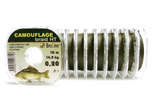 Bild von BroLine Camouflage braid HT 10m, 0.16mm 11.0kg