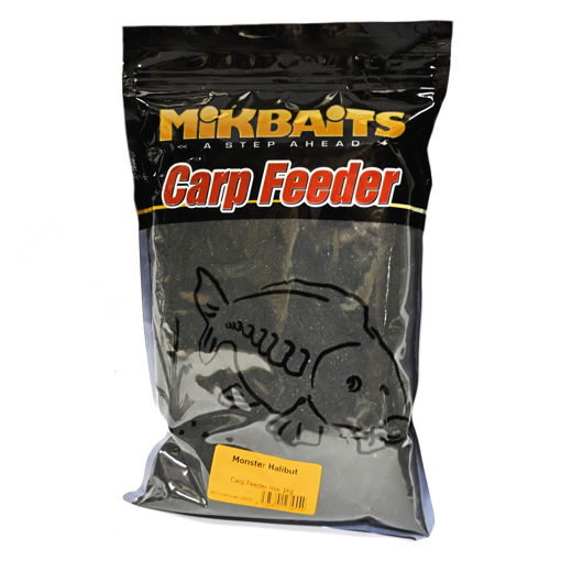 Image sur Mikbaits Carp Feeder Mix 1kg, Monster Halibut