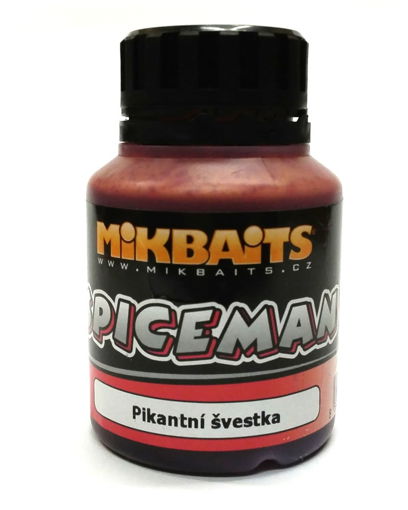 Bild von Mikbaits Spiceman Dip 125ml, Pikantní Švestka