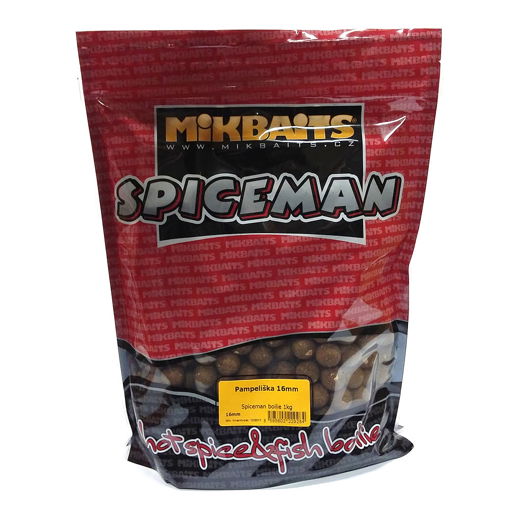 Image sur Mikbaits Spiceman Boilie 1kg Dandelion 16mm