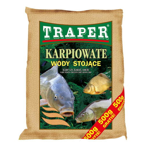 Traper Carp Family Fish 2.5kg Stojaté vody - Natural