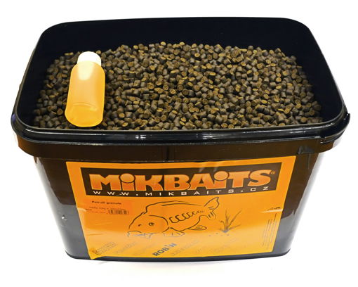 Image sur Mikbaits Pstruží granule 8mm,10kg+100ml Losos Oil