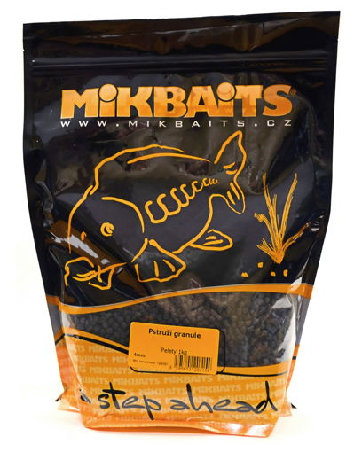 Image sur Mikbaits Pstruží granule 4mm, 1kg