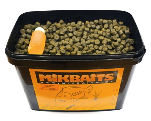 Obrázek Mikbaits Premium Halibut pelety 20mm, 10kg+Los.Oil