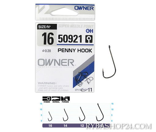 Bild von Owner 50921 Penny Hook, vel.12