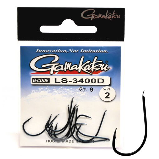 Obrázek Gamakatsu LS-3400D Hook, #2 (9ks)