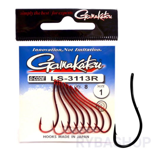 Bild von Gamakatsu LS-3113R Hook, #1 (8ks)