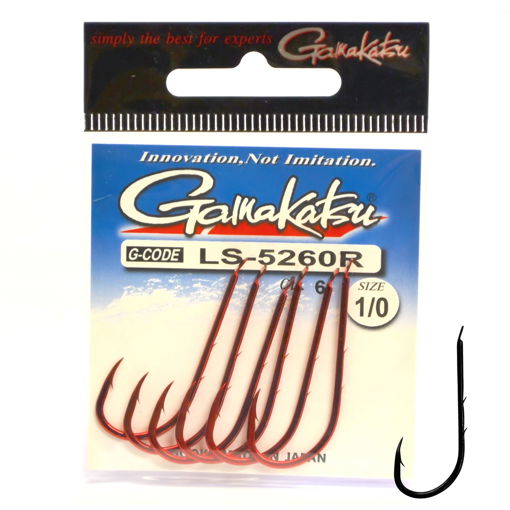 Bild von Gamakatsu LS-5260R Hook, #4/0 (9ks)