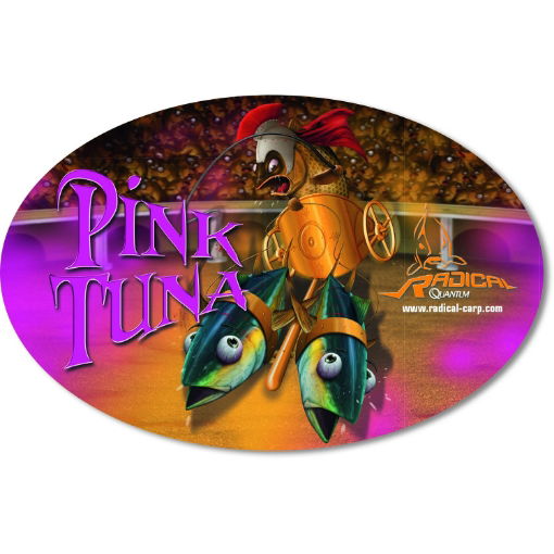 Bild von Samolepka Radical Sticker Pink Tuna