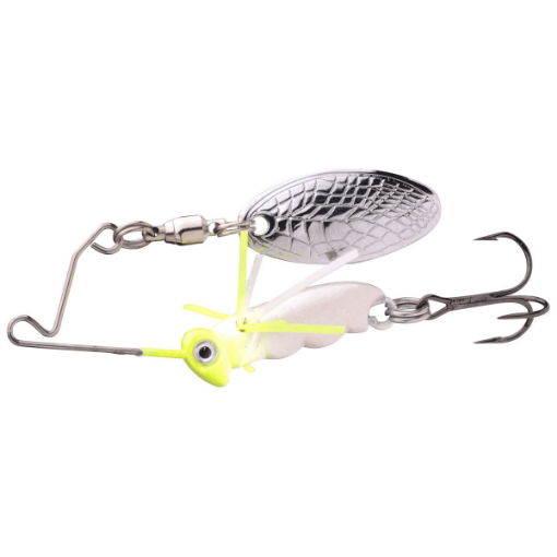 Image sur SPRO Larva Micro Spinnerbait 4cm, UV Pearl 