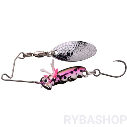 Image sur SPRO Larva Micro Spinnerbait SH 4cm, Rainbow Trout