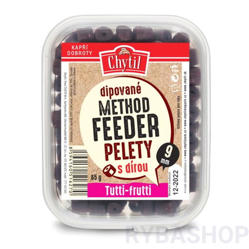 Obrázek Method Feeder Pelety 9mm 65g - Tutti Frutti