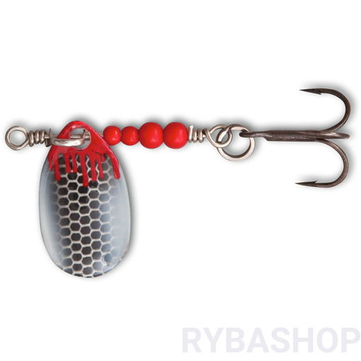 Image sur Třpytka Magic Trout Bloody UL Spinner, black/white