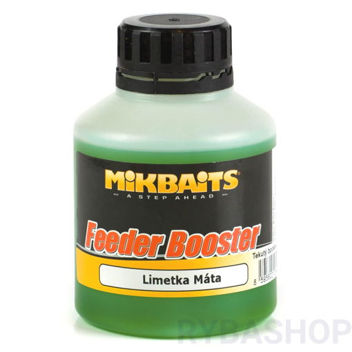 Bild von Mikbaits Feeder Booster 250ml Limetka Máta