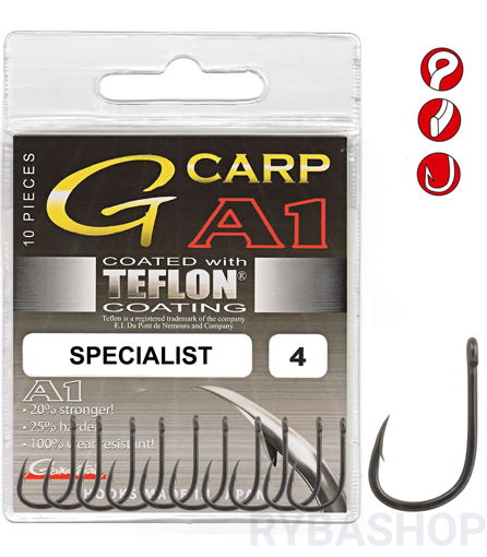 Gamakatsu A1 G-Carp Specialist PTFE 4