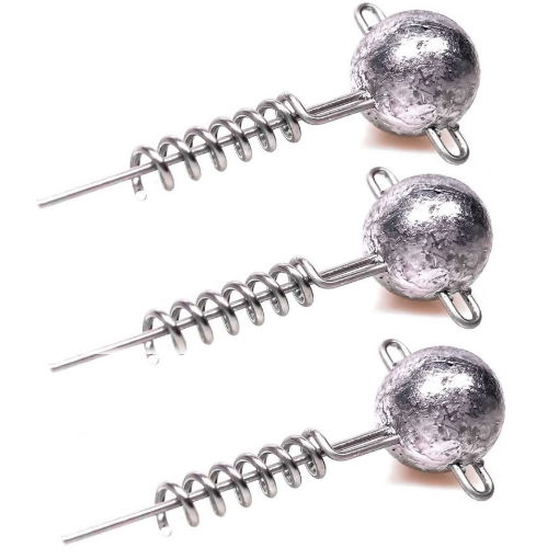 Image sur Tête plombée SAF Anaconda Screw-in 30g 3pcs