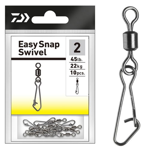 Daiwa Easy Snap Swivel #12 8kg 10ks