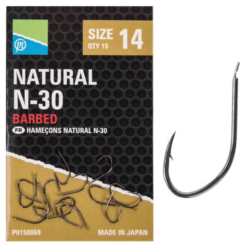 Bild von Preston Innovations Natural N-30 Hooks