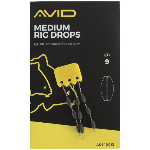 Bild von Avid Carp Outline Tungsten Medium Rig Drops