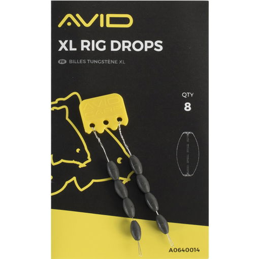 Picture of Avid Carp Outline Tungsten XL Rig Drops