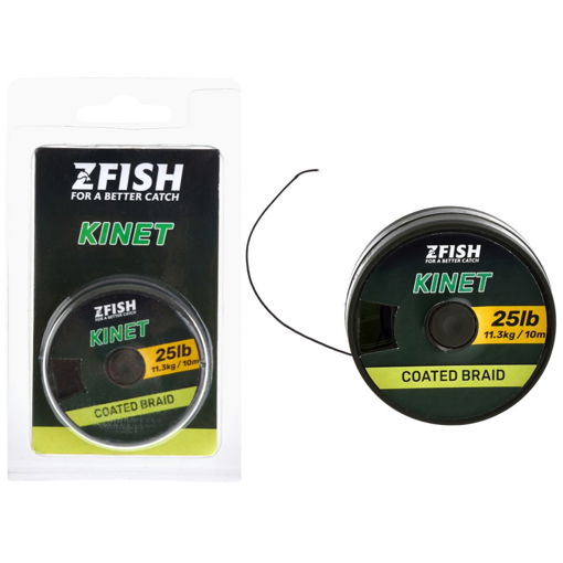 Bild von Šňůrka Zfish Kinet Coated Braid 10m 35lb