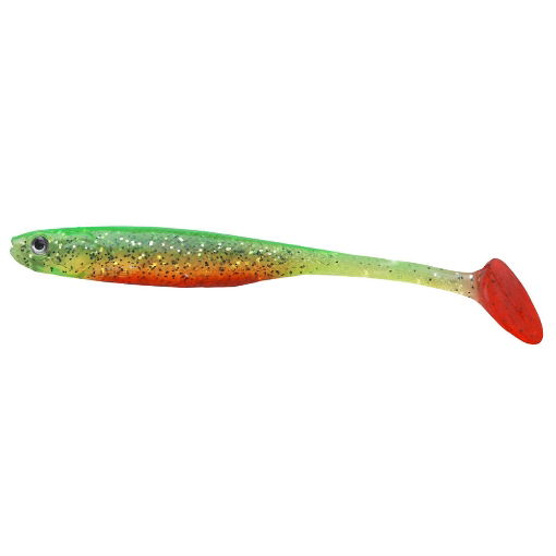 Image sur Cormoran Crazy Fin Shad 10cm Green Tiger (2pcs)