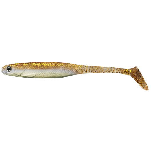 Image sur Cormoran Crazy Fin Shad 10cm Golden Seed (2pcs)