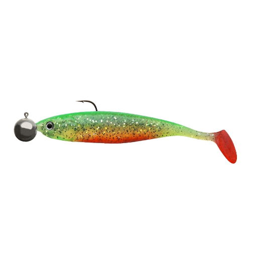 Picture of Cormoran Action Fin Shad RTF 10cm Green Tiger (2pcs)