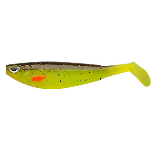 Bild von Berkley Sick Flanker 10cm Brown Chartreuse 