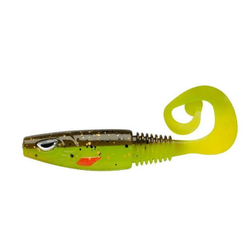 Bild von Berkley Sick Curl 12cm Brown Chartreuse 