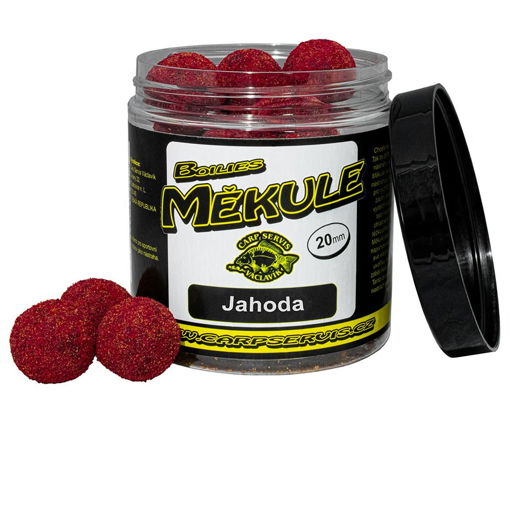 Bild von Boilies Mekule 140g 16mm Erdbeere