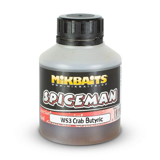 Bild von Mikbaits Spiceman Booster 250ml WS3 Crab Butyric