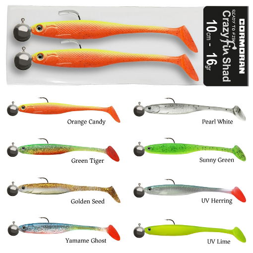 Cormoran Crazy Fin Shad RTF 13cm