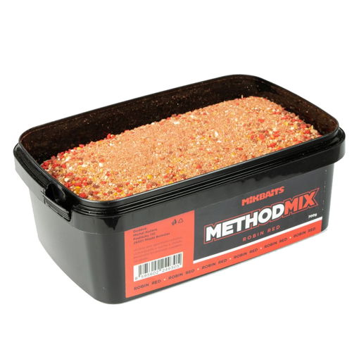 Bild von Mikbaits Method Mix 700g - Robin Red