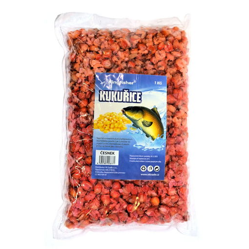 Bild von Kukuřice Kingfisher 1kg Česnek