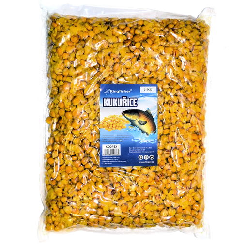 Image sur Kukuřice Kingfisher 3kg Scopex