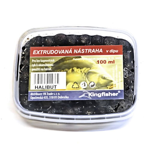 Bild von Extrudovaná nástraha v dipu 100ml Halibut