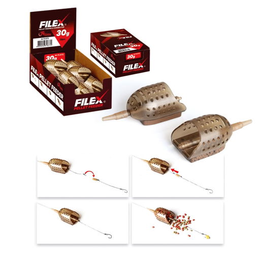 Krmítko FilFishing Filex Pellet Feeder 30g